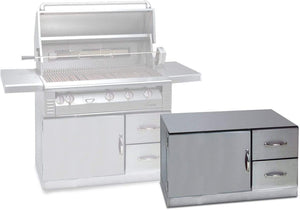 Alfresco Refrigeration + Cooling Alfresco 42" 7.25 Cubic Ft. Under Grill Refrigerator Cart Model ARXE-42C