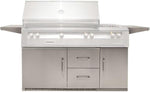 Alfresco Refrigeration + Cooling Alfresco 56" 7.25 Cubic Ft. Under Grill Refrigerator Cart Model ARXE-56C