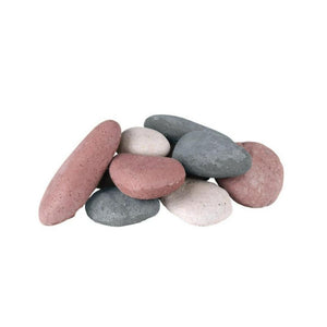 American Fyre Designs Accessories American Fyre Designs Decorative Stones for Gas Fire Pits and Firetables / River Rock Fyre Stones, Creekstones Greige, Creekstones Cloud, Creekstones Mixed, Creekstones Black / STN-10, STN-20, CSTN-20-G, CSTN-20-C, CSTN-20-CG, CSTN-20-B