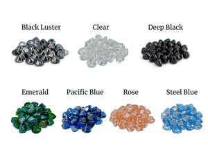 American Fyre Designs Accessories American Fyre Designs Diamond Nuggets / Black Luster, Clear, Deep Black, Emerald, Pacific Blue, Rose, or Steel Blue