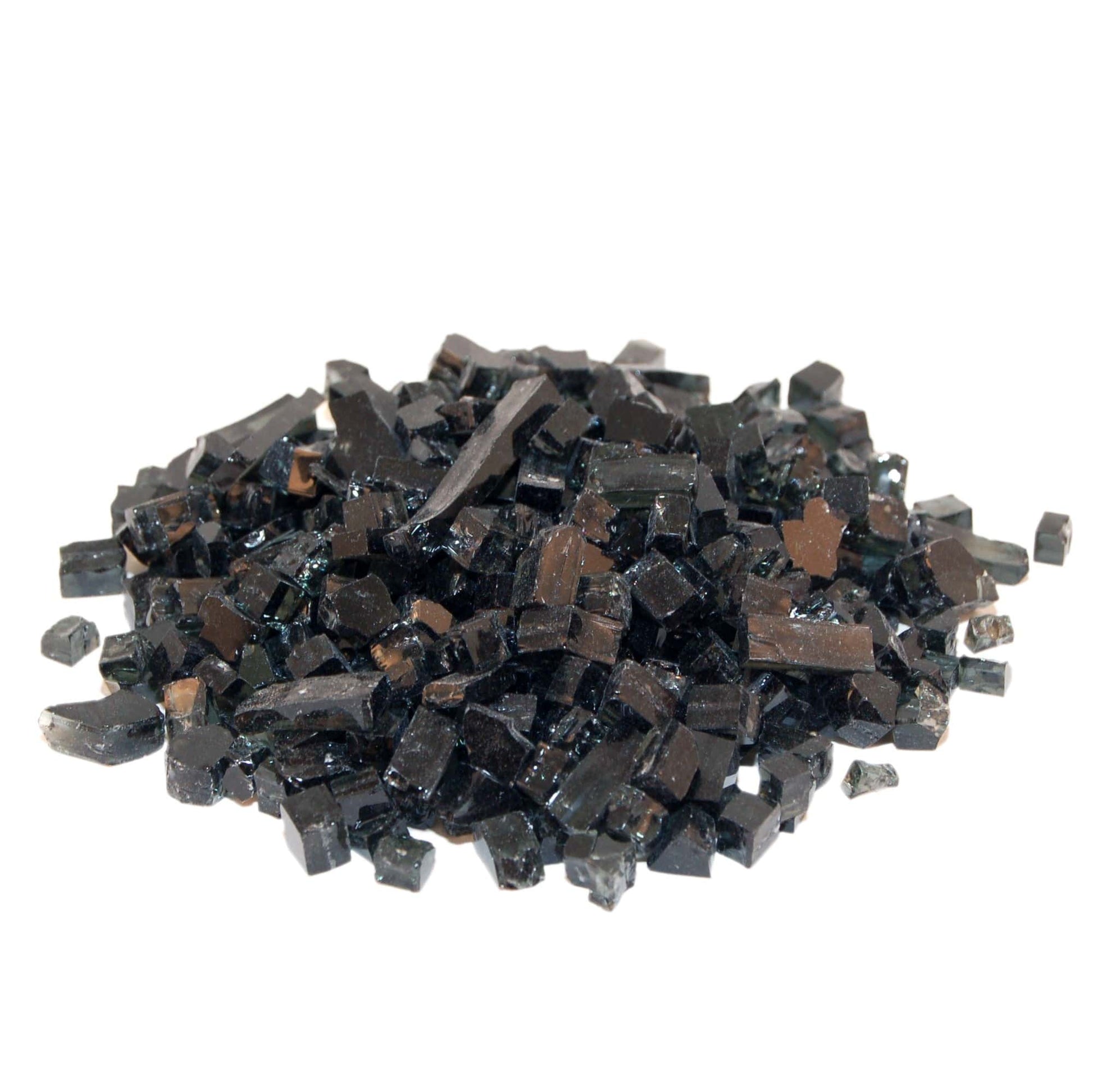 American Fyre Designs Accessories Black / 5 lb. Package American Fyre Designs Fire Glass / Azuria, Black, Bronze, Caribbean Blue, Clear, Emerald, or Star Fyre