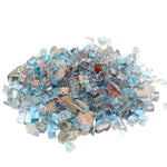 American Fyre Designs Accessories Azuria / 5 lb. Package American Fyre Designs Reflective Fire Glass / Azuria, Black, Bronze, Caribbean Blue, Copper, Emerald, Gold, or Champagne
