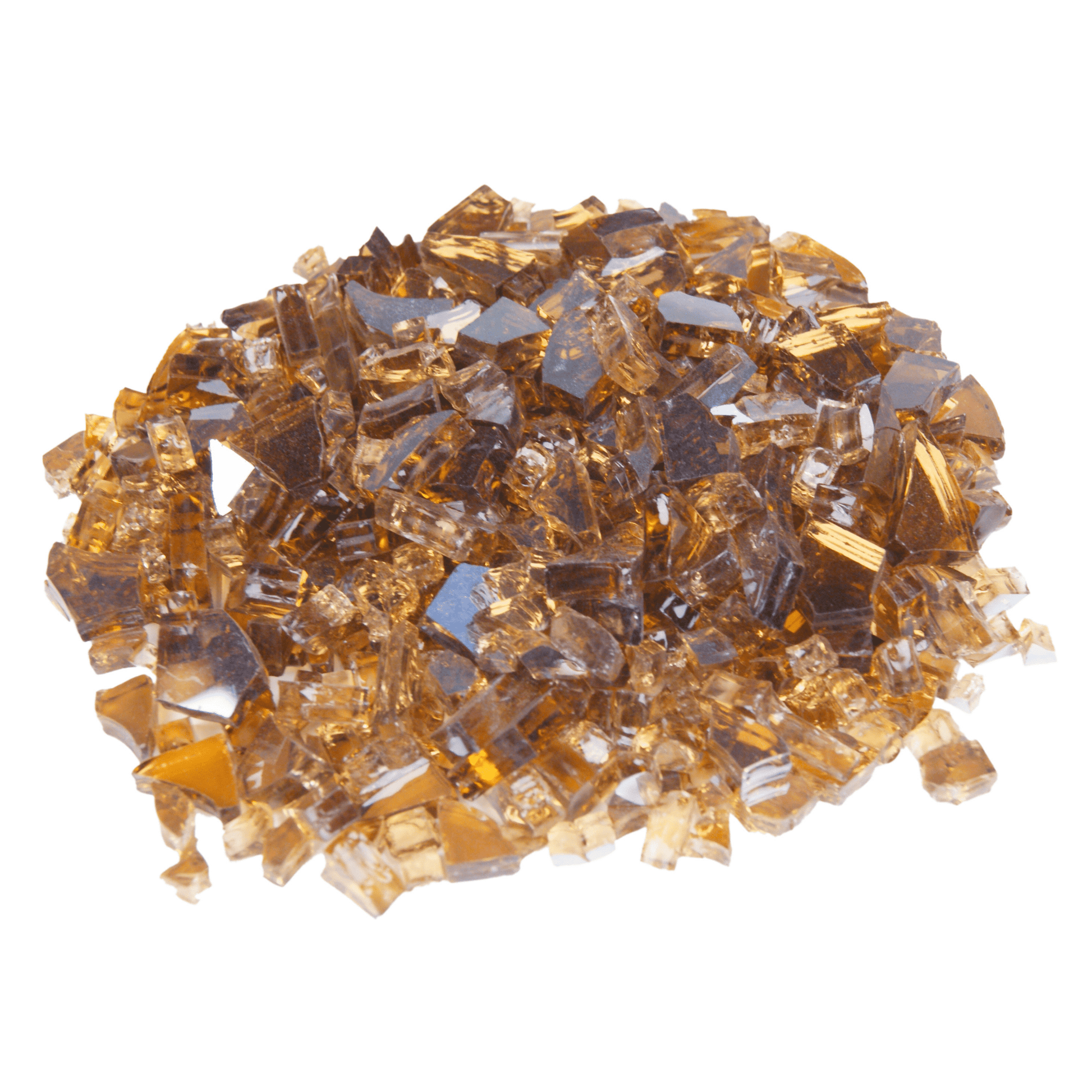 American Fyre Designs Accessories Copper / 5 lb. Package American Fyre Designs Reflective Fire Glass / Azuria, Black, Bronze, Caribbean Blue, Copper, Emerald, Gold, or Champagne
