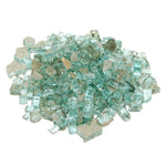 American Fyre Designs Accessories Emerald / 5 lb. Package American Fyre Designs Reflective Fire Glass / Azuria, Black, Bronze, Caribbean Blue, Copper, Emerald, Gold, or Champagne