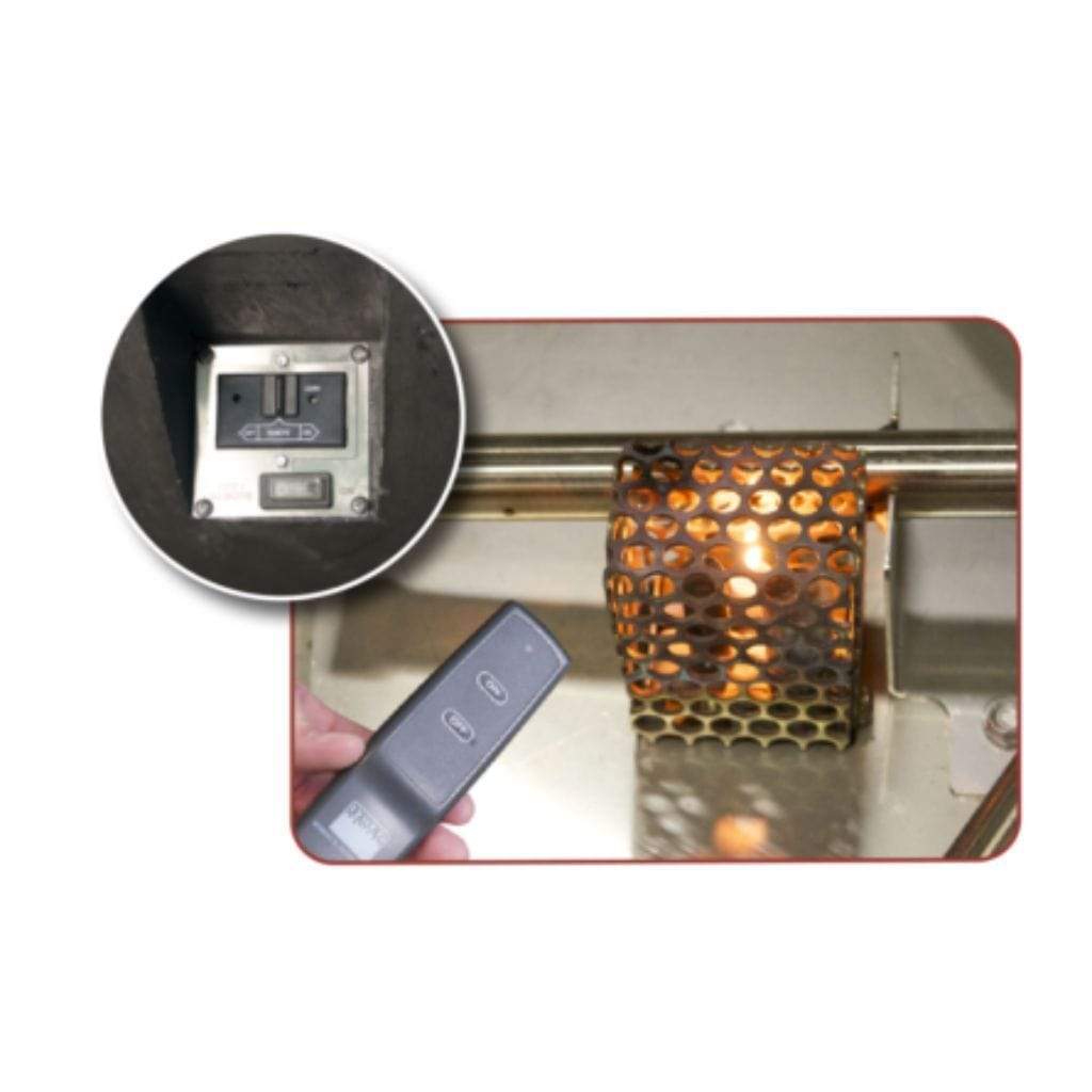 American Fyre Designs Fire Features American Fyre Designs 36" Cosmopolitan Square Gas Firetable / 640-xx-11-M2NC, 640-xx-11-M2PC, 640-xx-11-F2NC, or 640-xx-11-F2PC
