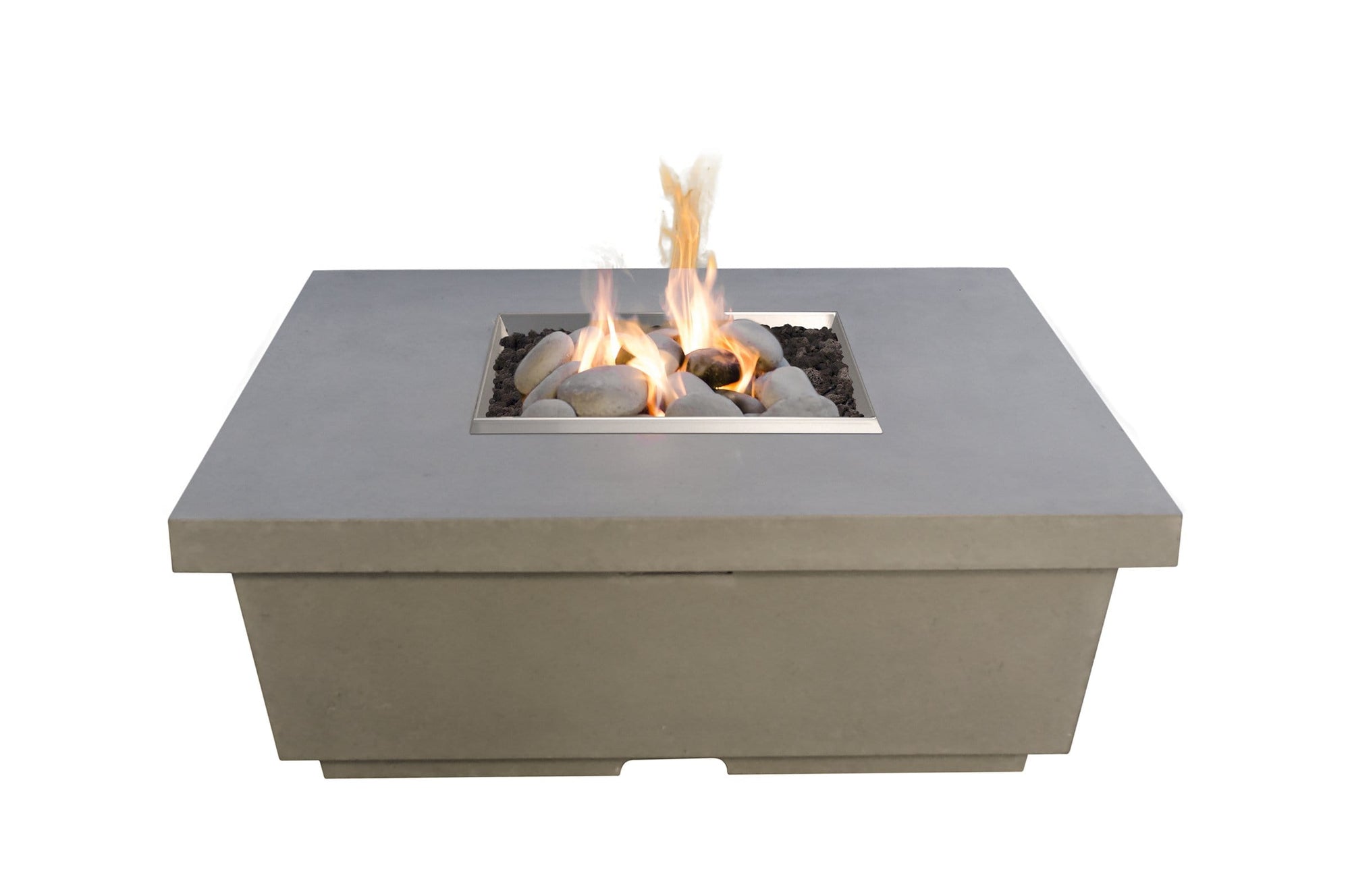 American Fyre Designs Fire Features American Fyre Designs 44" Contempo Square Gas Firetable / 784-xx-11-M2NC, 784-xx-11-M2PC, 784-xx-11-F2NC, or 784-xx-11-F2PC