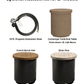 American Fyre Designs Fire Features American Fyre Designs 60" Calais Oval Firetable / 759-xx-11-M4PC or 759-xx-11-M4NC
