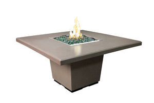 American Fyre Designs Fire Features American Fyre Designs 60" Cosmopolitan  Square Dining Gas Firetable / 642-xx-11-M6NC, 642-xx-11-M6PC, 642-xx-11-F6NC, 642-xx-11-F6PC