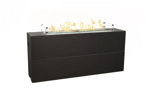 American Fyre Designs Fire Features American Fyre Designs 72" Milan Tall Linear Gas Firetable / 215-xx-11-M8NC, 215-xx-11-M8PC, 215-xx-11-F8NC, 215-xx-11-F8PC
