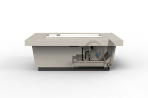 American Fyre Designs Fire Features American Fyre Designs Contempo Rectangle Propane Gas Drawer Tank Firetable / 785-xx-11-M4PC