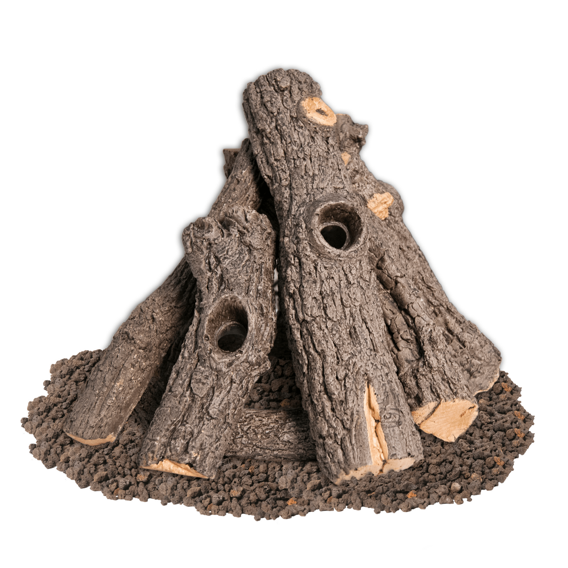 American Fyre Designs Fire Features American Fyre Designs Logs for Fire Pits and Tables / Back Country Oak, Desert Sage, Prairie Oak, Campfyre Logs, or Beachwood Logs / BCO-27, DS-27, PRO-27, OCL-34, and OCBW-34