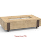 American Fyre Designs Fire Features American Fyre Designs Rectangle Iron Saddle Firetable / 580-xx-11-M7xC