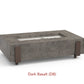 American Fyre Designs Fire Features American Fyre Designs Rectangle Iron Saddle Firetable / 580-xx-11-M7xC