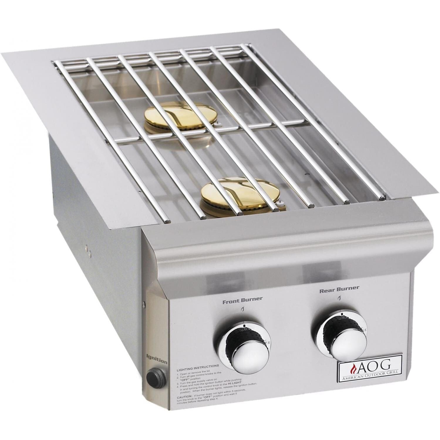 American Outdoor Grill Accessories American Outdoor Grill L-Series Built-In Double Side Burner 25,000 BTU’s -  3282L(P)