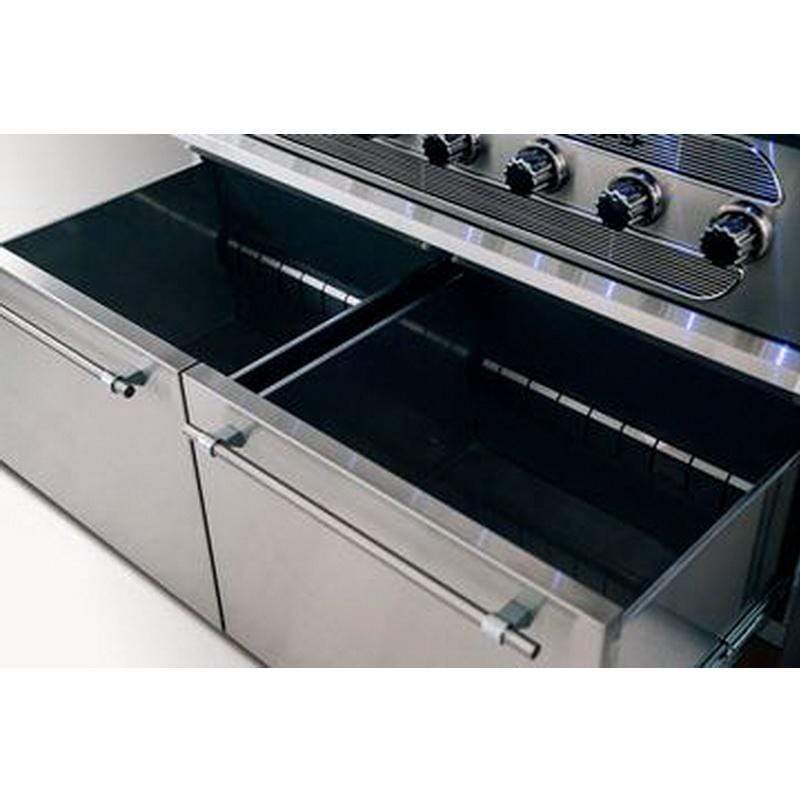 AMG Freestanding Grill American Made Grills Freestanding Muscle - 54&quot; Hybrid Grill