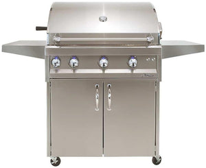 Artisan Grills Natural Gas Artisan 32” Cart Grill, 3 Burner, Rotis ARTP-32C