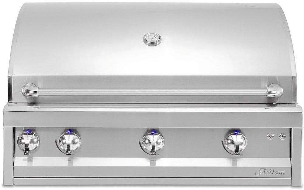 Artisan Grills Natural Gas Artisan 42” Built-In Grill, 3 Burner, Rotis ARTP-42
