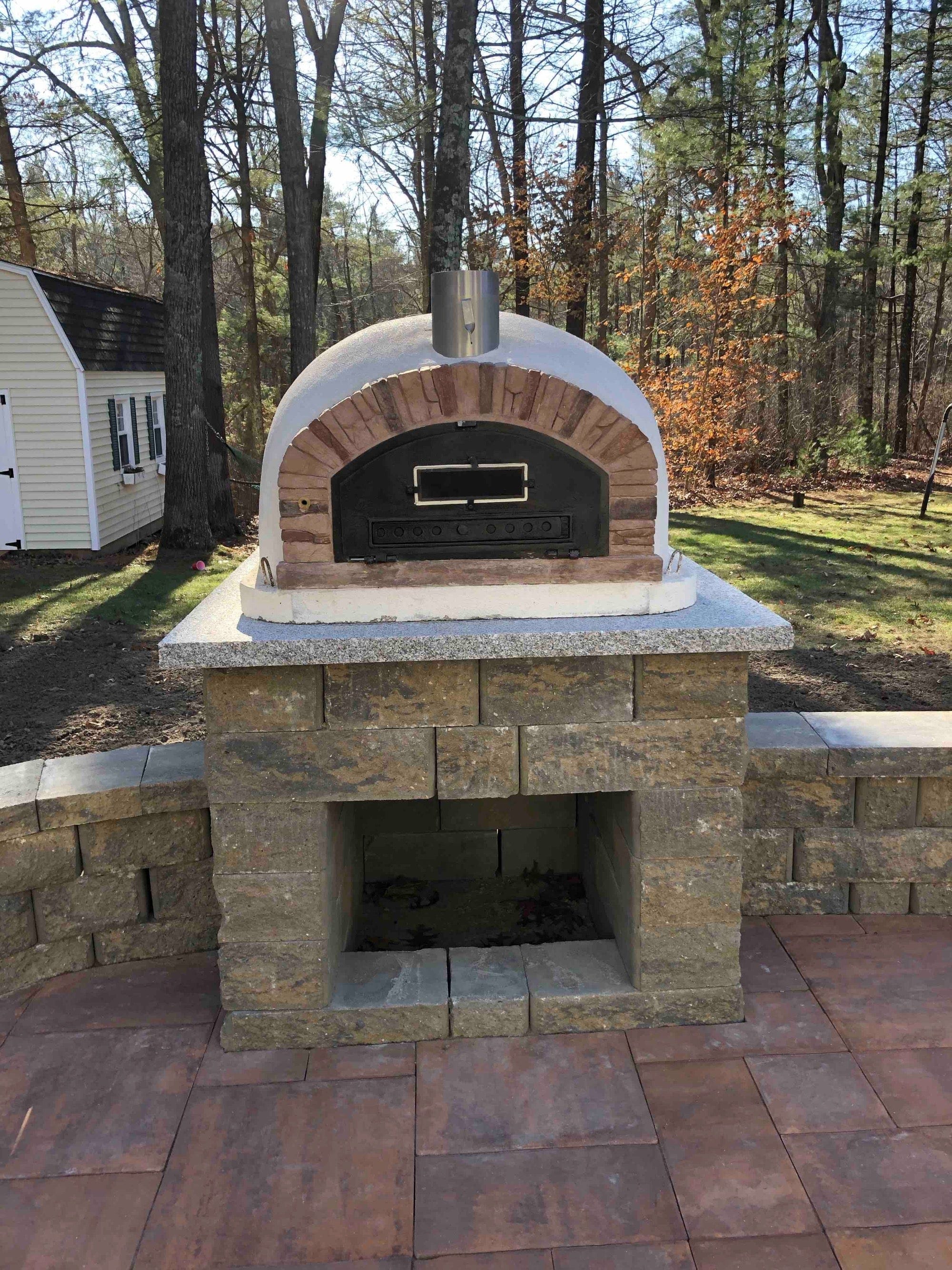 Authentic Pizza Ovens | Brazza Brick Wood Burning Pizza Oven | APOBRAZ