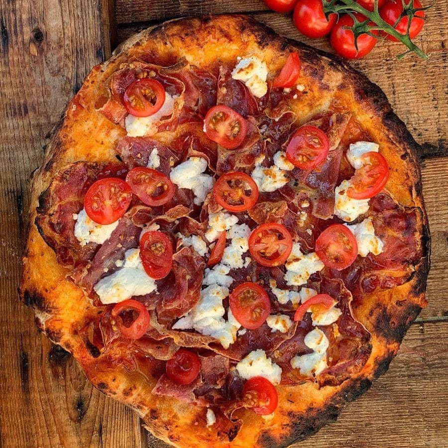 Authentic Pizza Ovens Pizza Ovens Authentic Pizza Ovens &#39;Buena Ventura Sierra’ Premium Wood-Fired Pizza Oven / Handmade, Brick, Stacked Stone, Bake, Roast / BUENARPREM