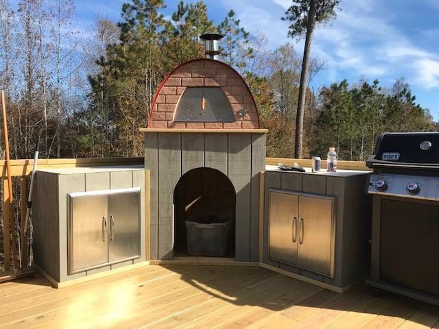Authentic Pizza Ovens Pizza Ovens Authentic Pizza Ovens Maximus Prime Large Red Portable Wood-Fired Pizza Oven / PRIMER