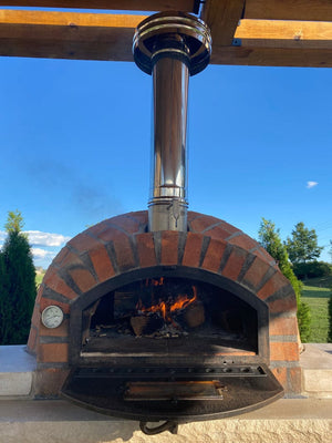 Pizzaioli Rustic Brick Wood Fired Pizza Oven