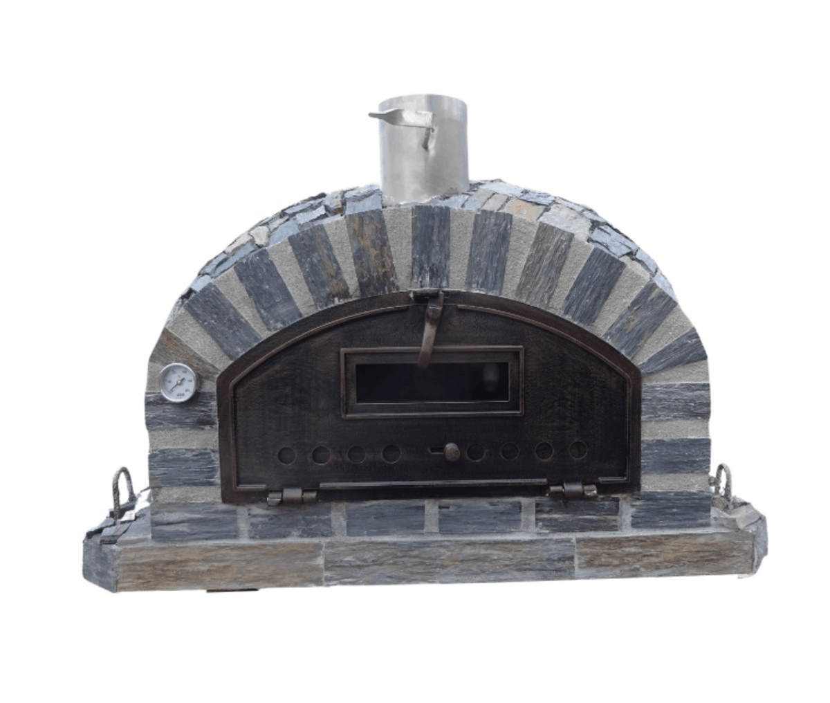 Authentic Pizza Ovens Pizza Ovens Authentic Pizza Ovens ‘Pizzaioli Stone Finish’ Premium Wood-Fired Pizza Oven / Handmade, Brick, Bake, Roast / PIZSTNPREM
