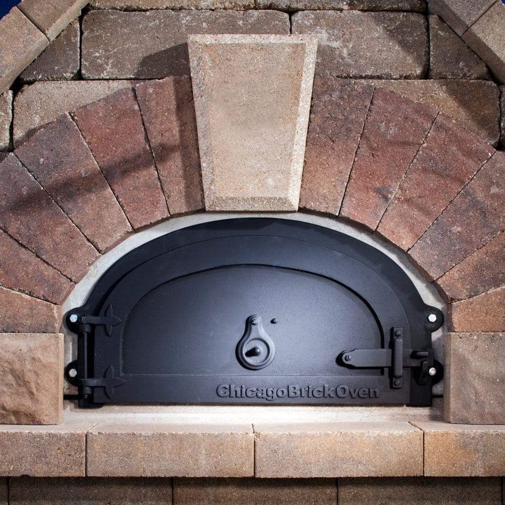 Chicago Brick Oven Pizza Ovens Chicago Brick Oven CBO-1000 Built-In Wood Fired Pizza Oven DIY Kit, 53" X 39" Cooking Surface - CBO-O-KIT-1000