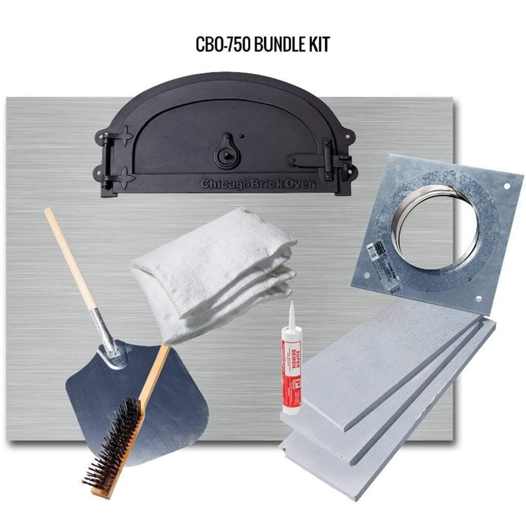 Chicago Brick Oven Pizza Ovens Chicago Brick Oven CBO-750 Hybrid Natural Gas/ Liquid Propane Gas DIY Kit (Residential/ Commercial) : The Versatile Dual-Fuel Pizza Oven Option - CBO-O-KIT-750-HYB-LP, CBO-O-KIT-750-HYB-NG