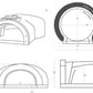 Chicago Brick Oven Pizza Ovens Chicago Brick Oven DIY Built-In Wood Fired Pizza Oven / CBO-1000 Kit / 53" X 39" Cooking Surface / CBO-O-KIT-1000