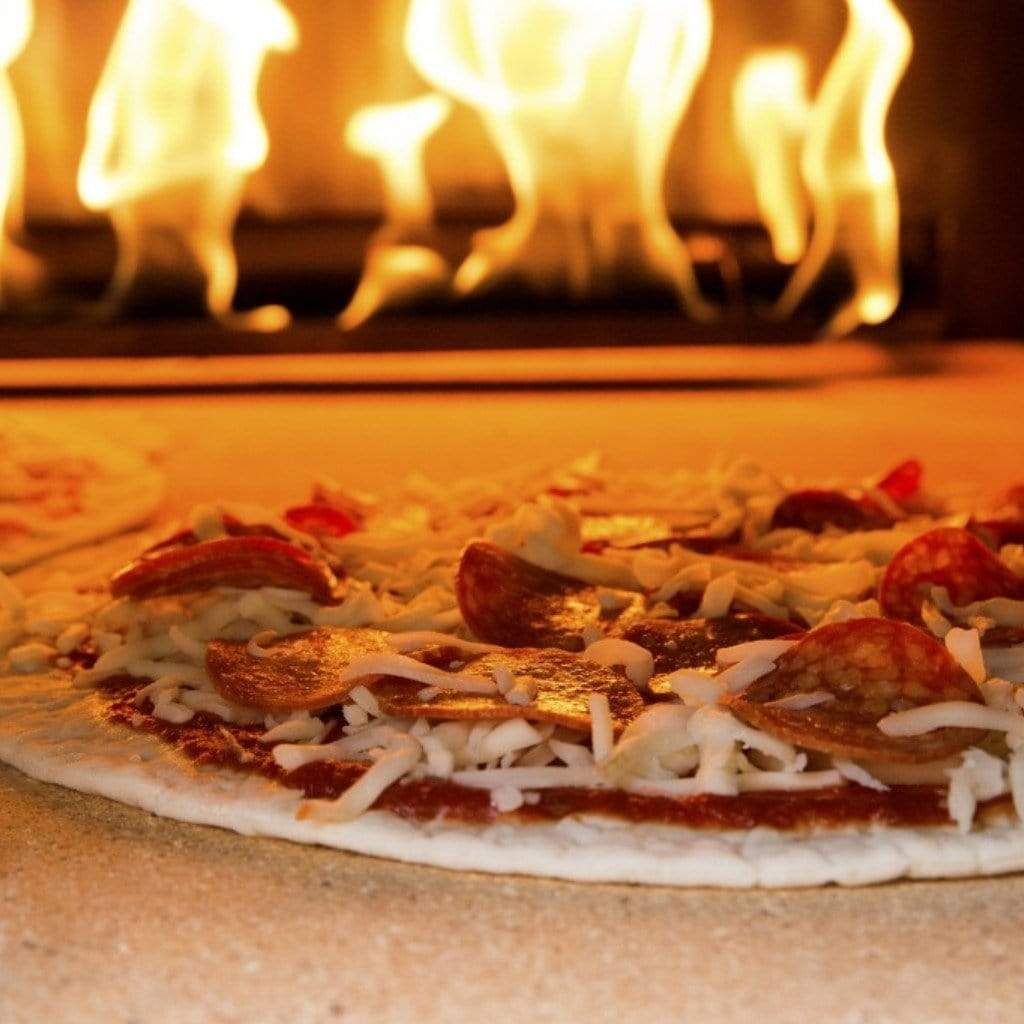 Chicago Brick Oven Pizza Ovens Chicago Brick Oven Dual Fuel Pizza Oven / CBO-750 on Stand / Hybrid (Gas/Wood) / CBO-O-STD-750-HYB