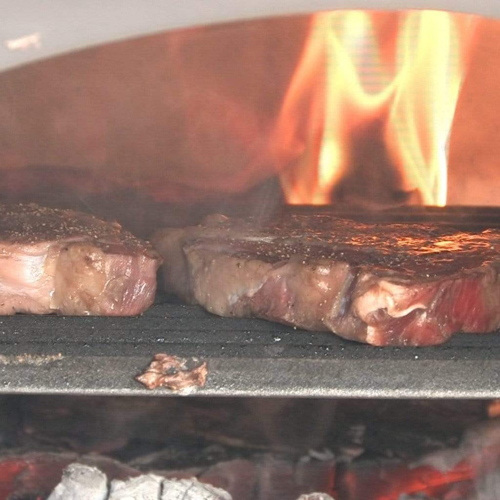 Chicago Brick Oven Pizza Ovens Chicago Brick Oven Dual Fuel Pizza Oven / CBO-750 on Stand / Hybrid (Gas/Wood) / CBO-O-STD-750-HYB