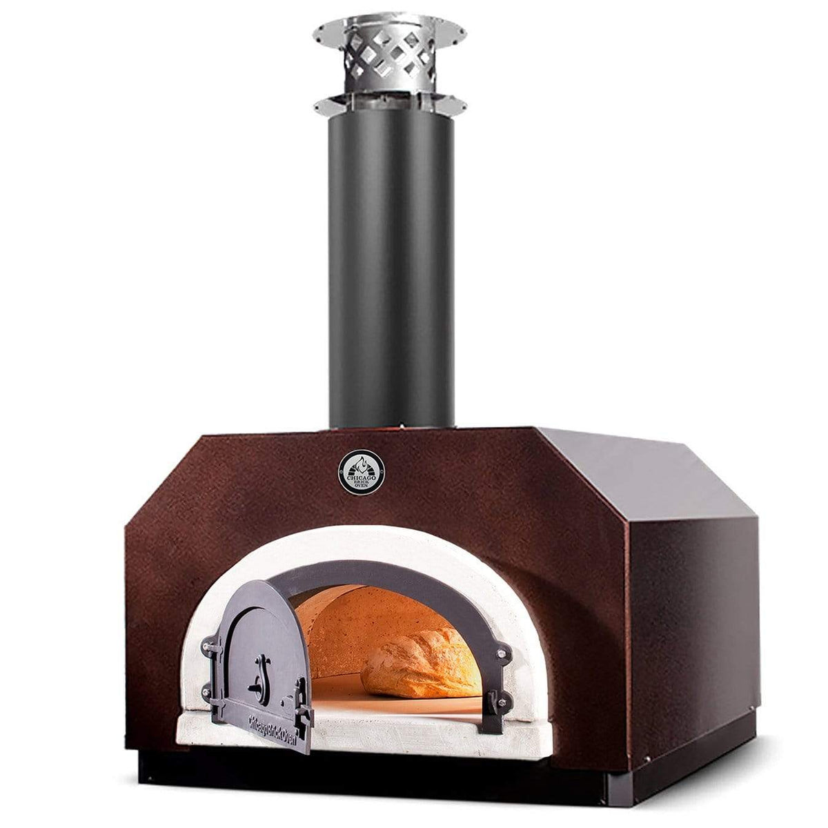 Chicago Brick Oven Pizza Ovens Copper Vein Chicago Brick Oven Wood Fired Pizza Oven / CBO-750 Countertop / 38&quot; X 28&quot; Cooking Surface / CBO-O-CT-750
