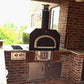 Chicago Brick Oven Pizza Ovens Copy of Chicago Brick Oven Dual Fuel Pizza Oven / CBO-750 Countertop no Skirt / Hybrid (Gas/Wood) / CBO-O-CT-750-HYB