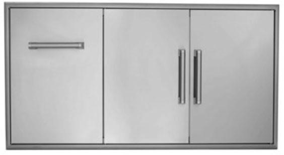 Coyote Accessories Coyote Combo Drawer - Pull Out LP Tank and Double Door CCD-POD