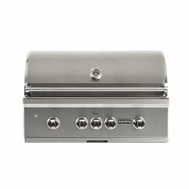 Coyote Grill Coyote S-Series 36" Grill, LED Lights, Ceramics C2SL36