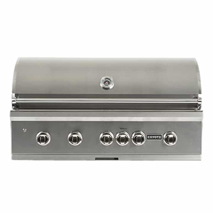 Coyote Grill Natural Gas Coyote S-Series 42" Grill, LED Lights, Ceramics C2SL42