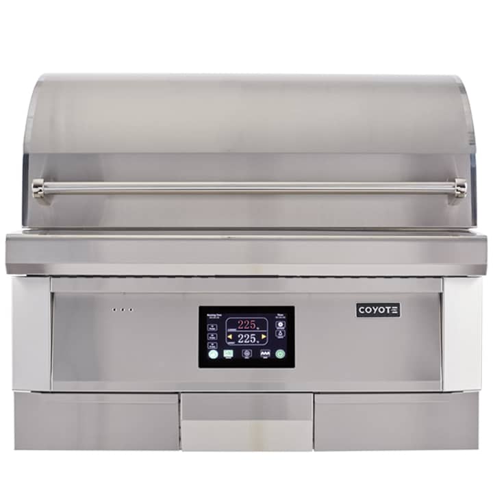 Coyote 36" Built-In Pellet Grill / C1P36 | OutdoorKitchenPro