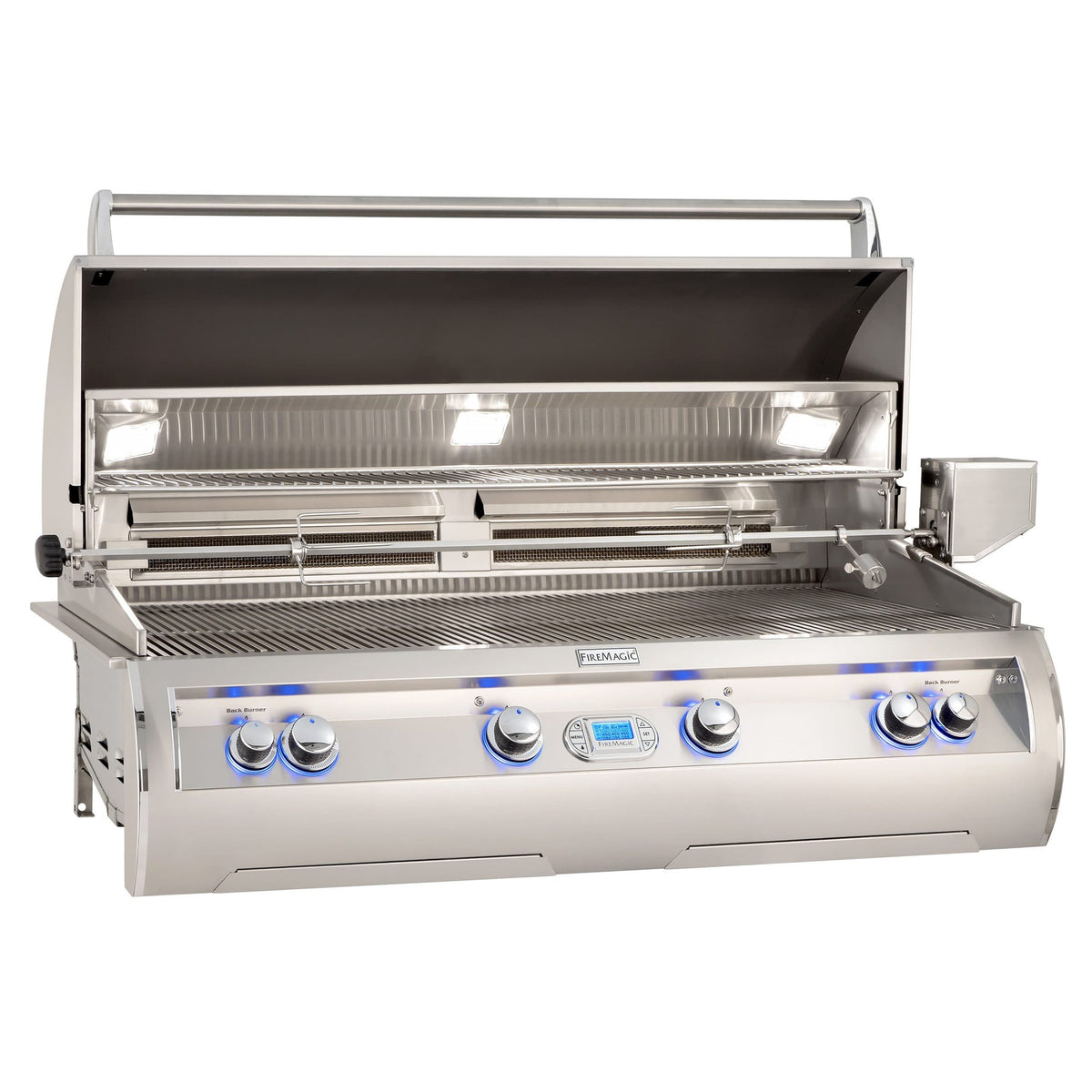 Firemagic Grill Natural Gas Firemagic Echelon E1060i Built-In Grill E1060i-8L1 with Infrared Burner on Left Side
