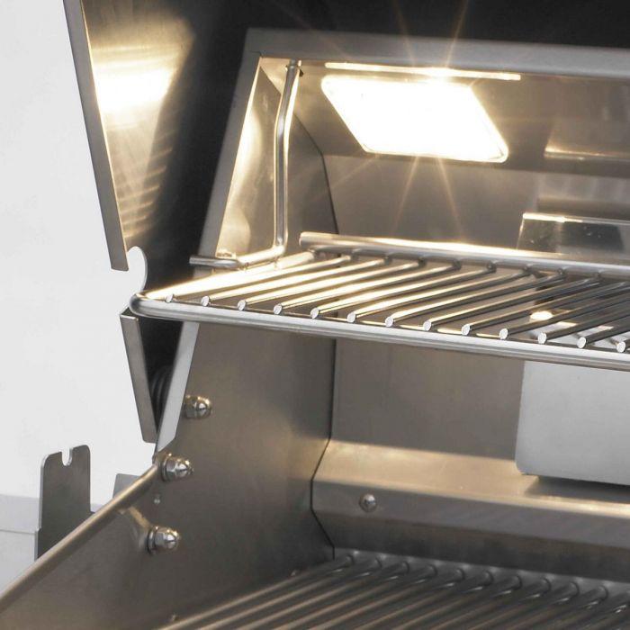 Firemagic Grills Fire Magic Echelon Diamond E660i 30-Inch Built-In Gas Grill With Rotisserie, Magic View Window & Analog Thermometer - E660i-8EA-W