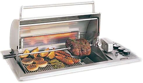 Firemagic Grills Firemagic 41 Inch Regal I Countertop Gas Grill with Warming Rack, 540 sq. in. Cooking Area, Stainless Steel Burners and 64,000 Total BTU 34-S1S1-A