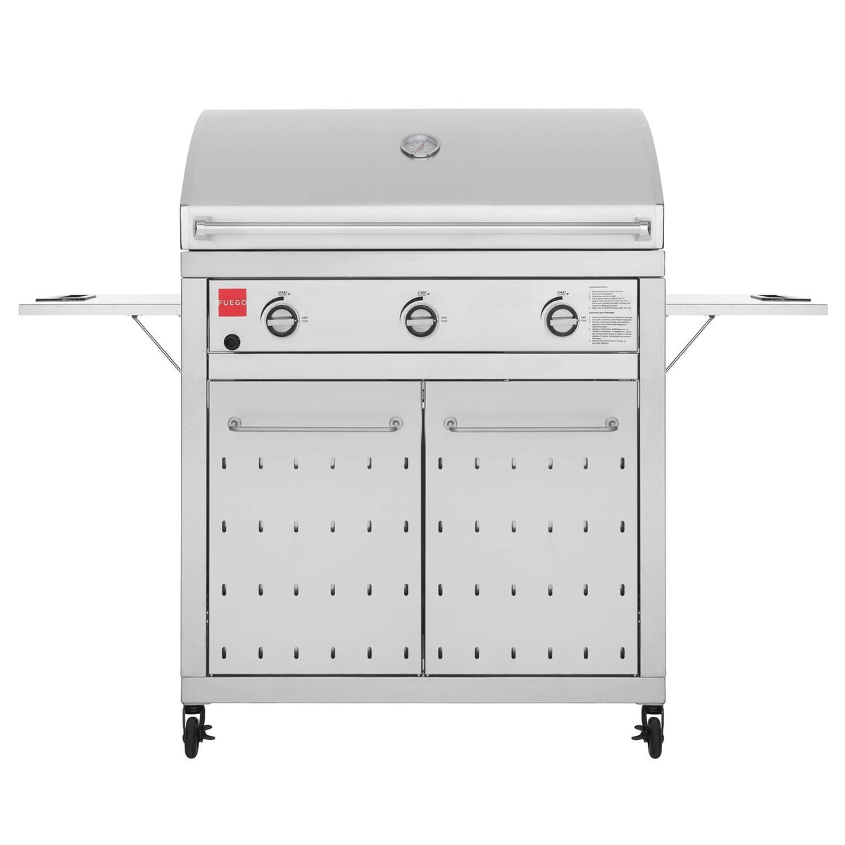 Fuego Living Freestanding Gas Grill Fuego F36S All 304SS Gas Grill