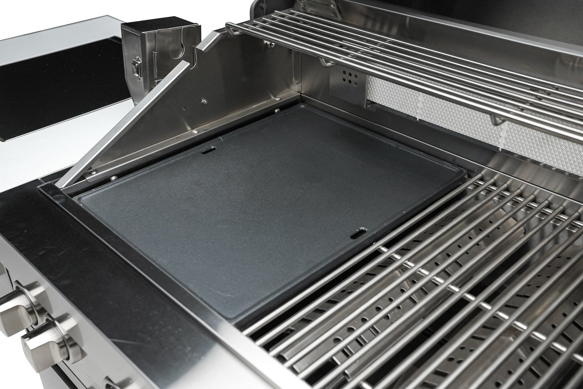 Mont Alpi Accessories Mont Alpi Cast Iron Griddle Plate / Heavy Duty, Dual Sided, Universal / Perfect for Vegetables, Seafood / MAGR