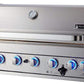 Mont Alpi Grill Mont Alpi 805 Built-In Stainless Steel Grill Head / 6 Burner Grill, Infrared Back Burner, Rotisserie Kit / MABI805