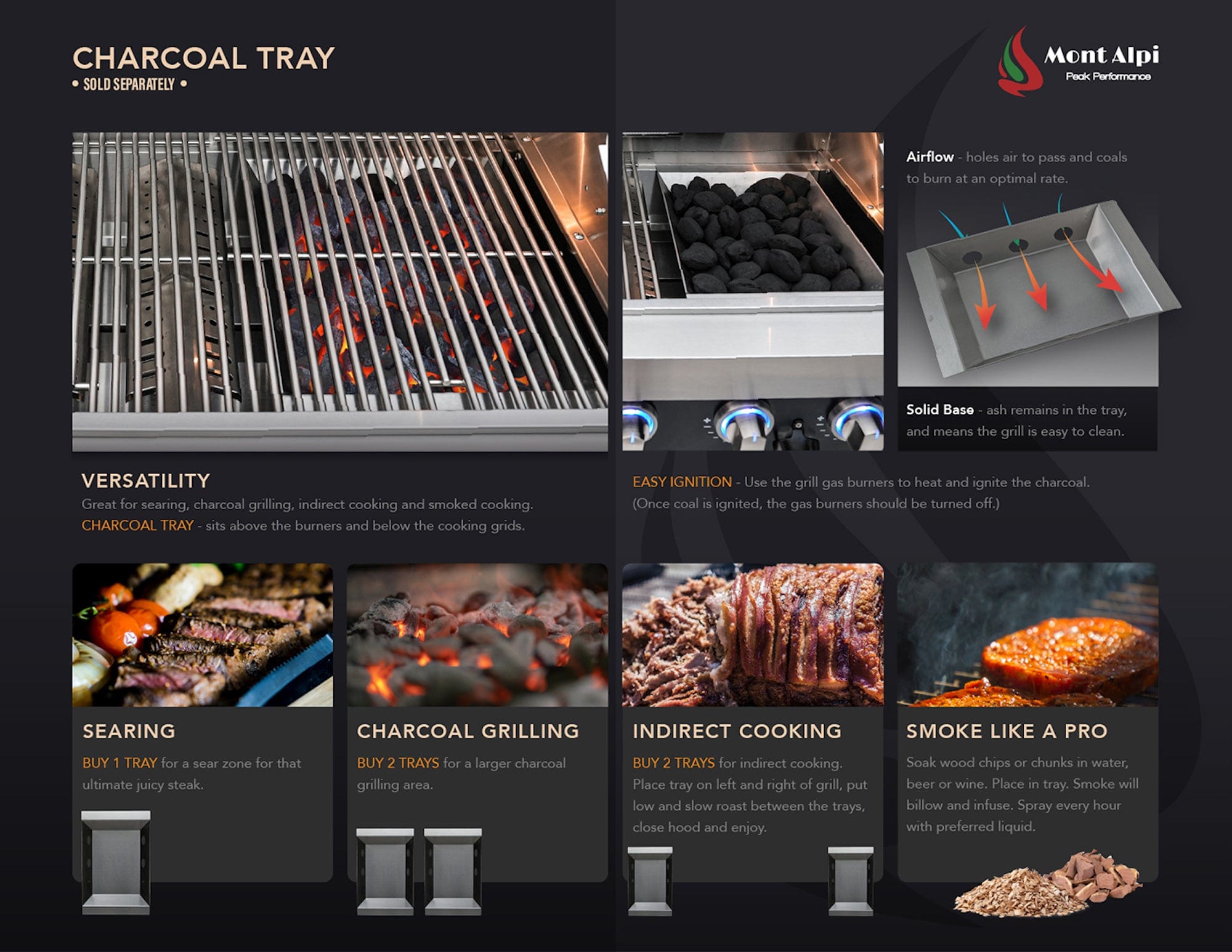 Mont Alpi 805 Built-In Grill - Thumbnail 4