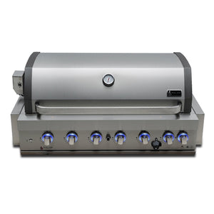 Mont Alpi Grills Mont Alpi 805 Built-In Gas Grill / 6-Burner Grill, Infrared Back Burner, Stainless Steel, Rotisserie Kit / MABi805