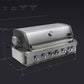 Mont Alpi Grills Mont Alpi 805 Built-In Gas Grill / 6-Burner Grill, Infrared Back Burner, Stainless Steel, Rotisserie Kit / MABi805