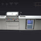 Mont Alpi Islands Mont Alpi 400 Deluxe Island with Beverage Center / 4-Burner Grill, 2 Infrared Burners, Stainless Steel, Sink, Fridge / MAi400-DBEV