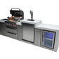 Mont Alpi Islands Mont Alpi 400 Deluxe Island with Fridge Cabinet + Kegerator / 4-Burner Grill, 2 Infrared Burners, Fridge, Waterfall Sides, Stainless Steel / MAi400-DKEGFC
