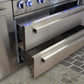 Mont Alpi Islands Mont Alpi 805 Island with Beverage Center / 6-Burner Grill, 2 Infrared Burners, Sink, Fridge, Stainless Steel  / MAi805-BEV