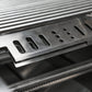 Mont Alpi Islands Mont Alpi 805 Island with Two 45 Degree Corners/ 6-Burner Grill, 2 Infrared Burners, Stainless Steel / MAi805-45